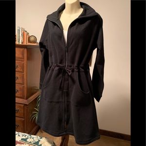 New WT Jasmine and Ginger Sweatshirt Dress. Dark gray. Size M.